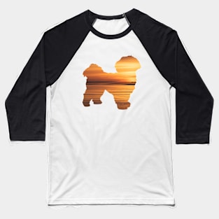 Shih Tzu Sunset Baseball T-Shirt